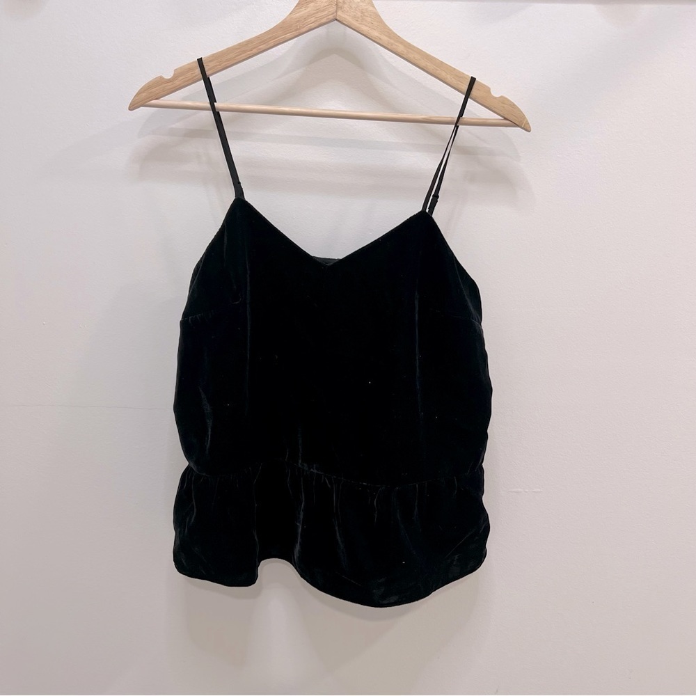 NWT JCrew velvet Christmas Holiday tank top